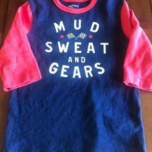 Boys elbow length sleeve shirt